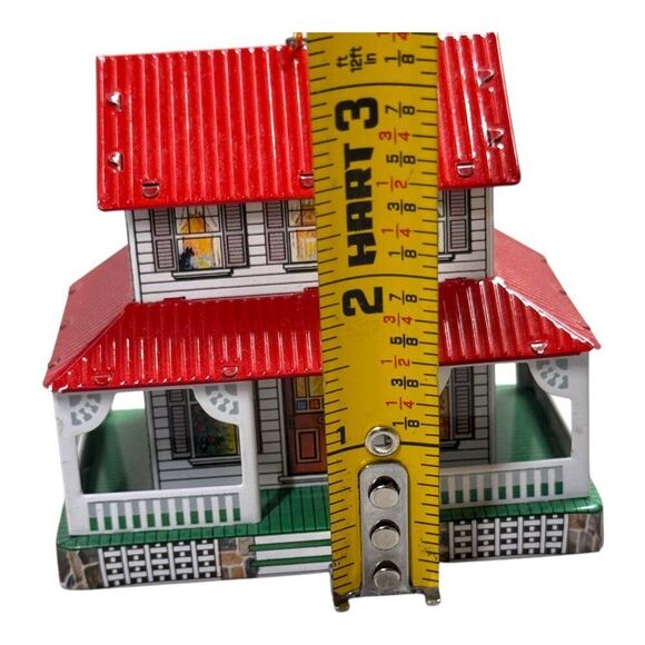 Hallmark Village Collection Set Of 4 Buildings Halls Station Mission Church Lot - Picture 10 of 16